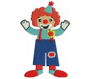 Stickdatei - Zirkus Clown